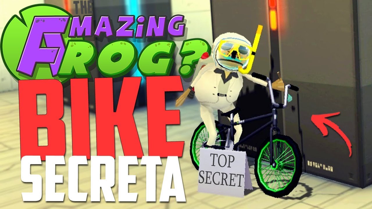 BICICLETA SECRETA?! - Amazing Frog
