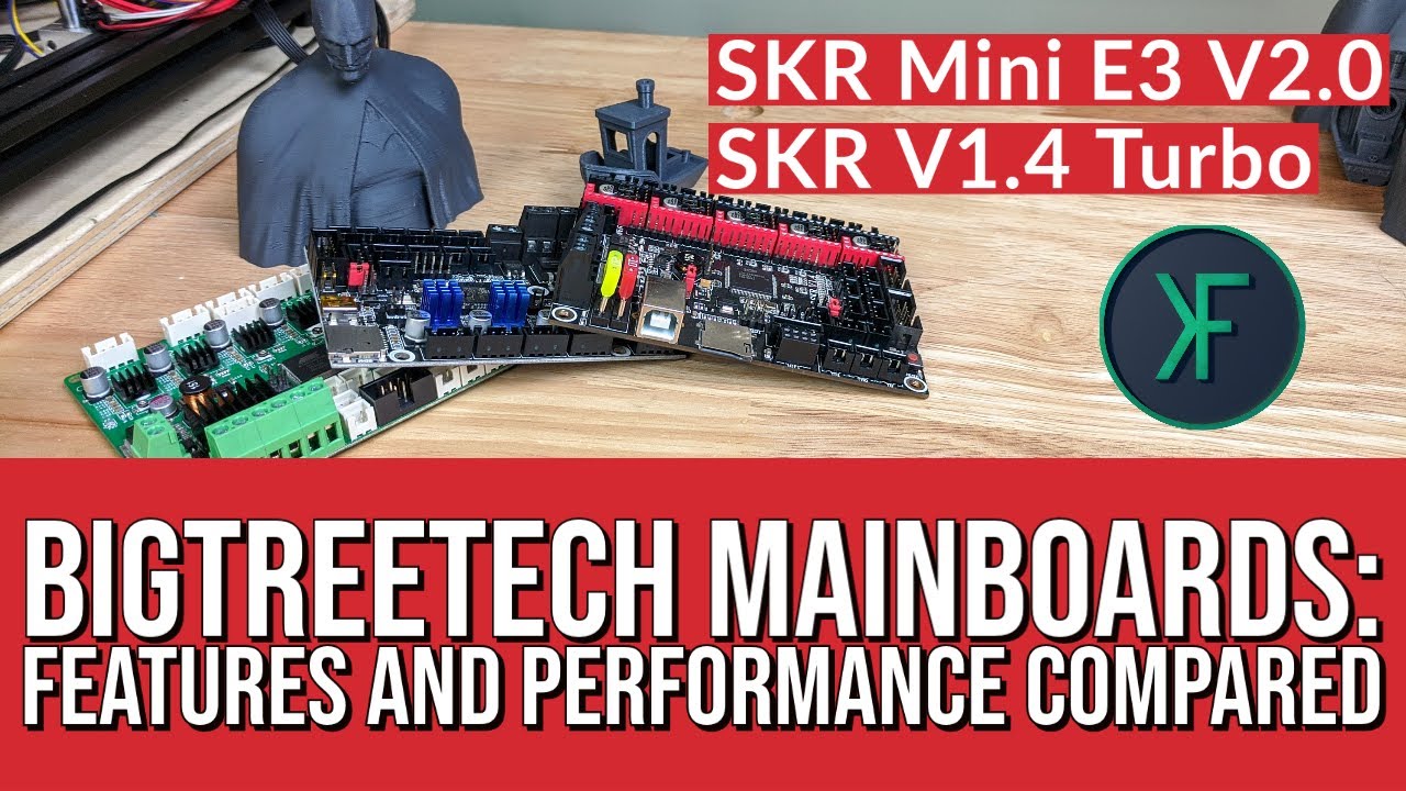 Creality Silent Board vs. BTT SKR Mini E3 V2.0 vs. BTT SKR V1.4 Turbo (E5P Upgrade Part 5)