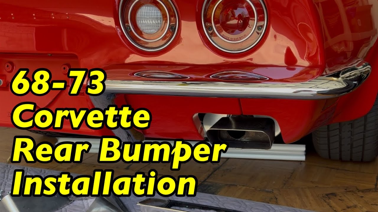 C3 Rear Bumper Installation