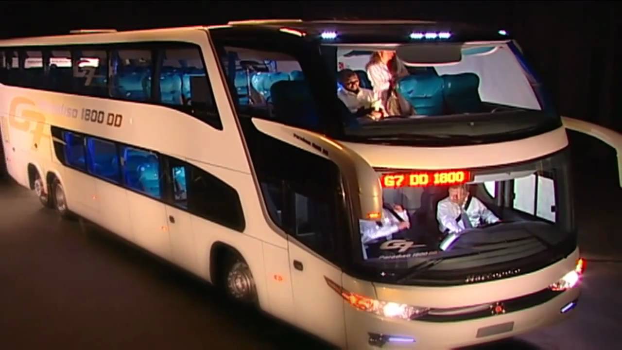 Lançamento Ônibus Paradiso G7 1800 Double Decker  e 1600 Low Driver