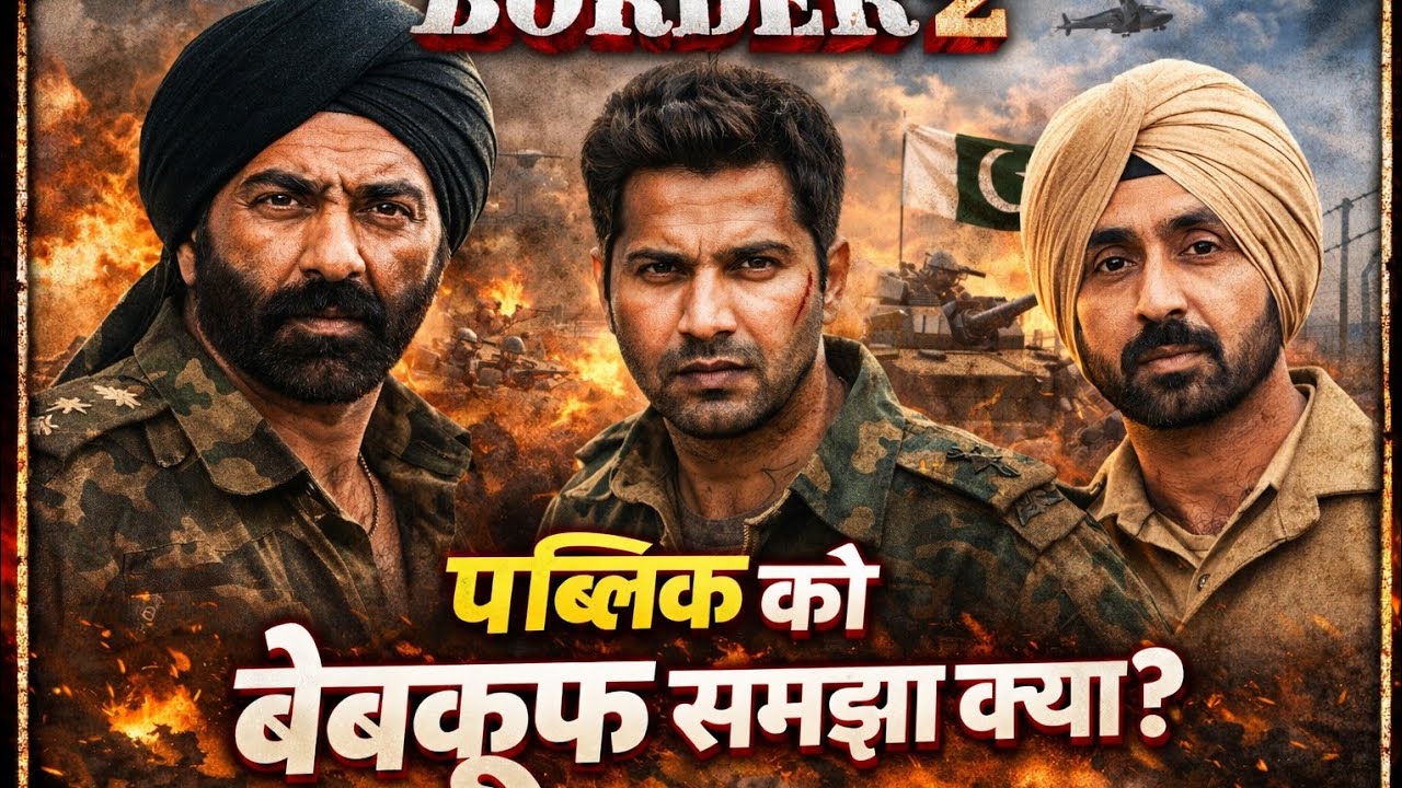 Public बेवकूफ नहीं है l BORDER 2 movie review l