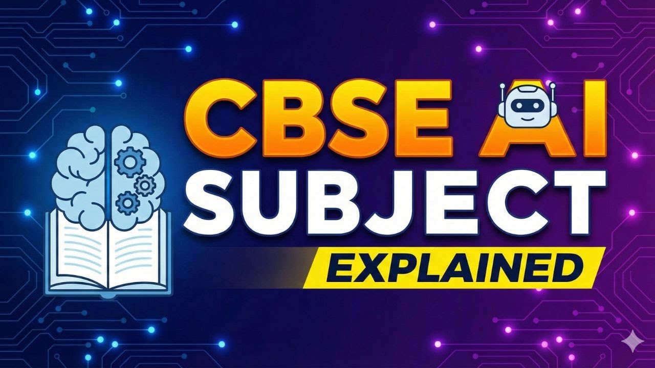 CBSE Applied AI Syllabus Explained (Class 6–12) | Full Details in Hindi