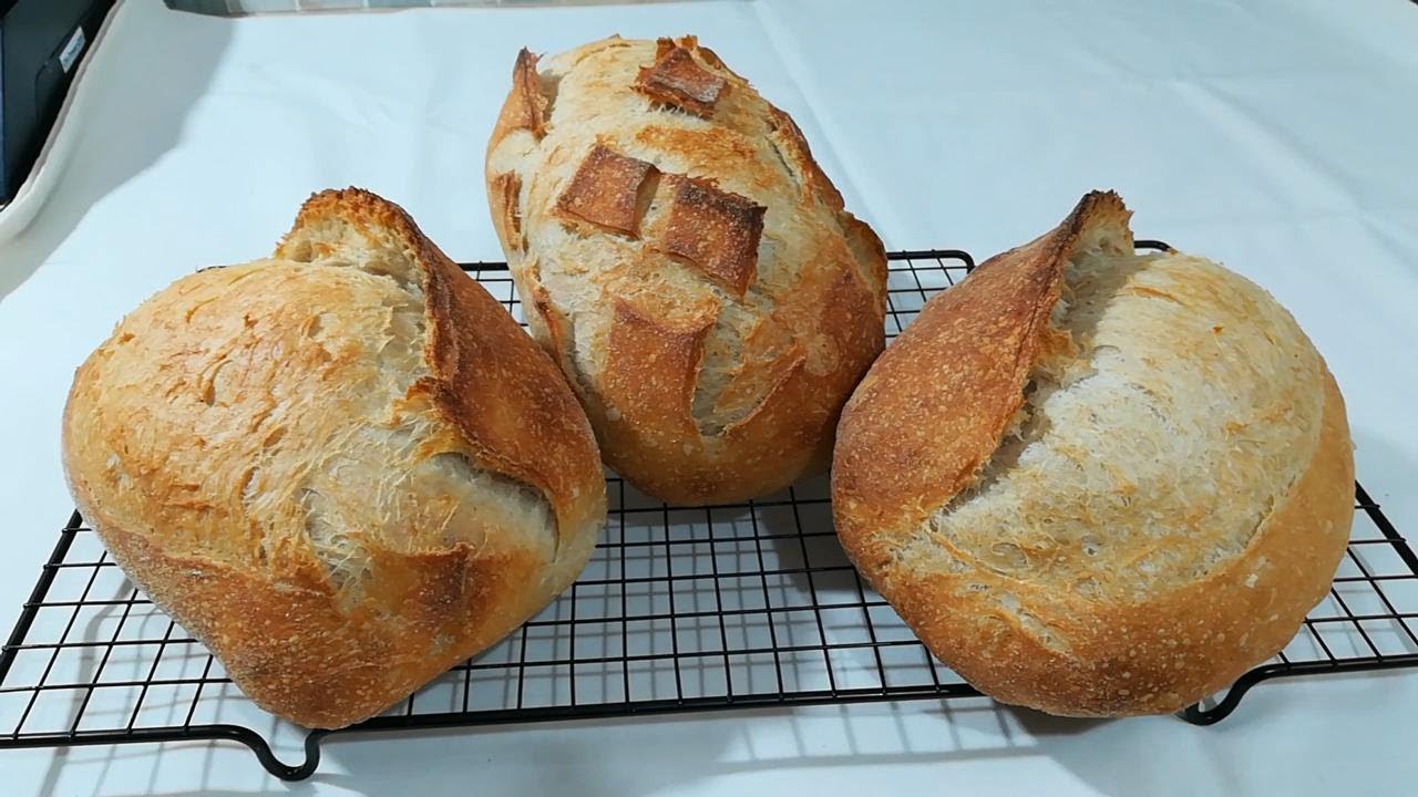 Pan 3 cereales con masa madre