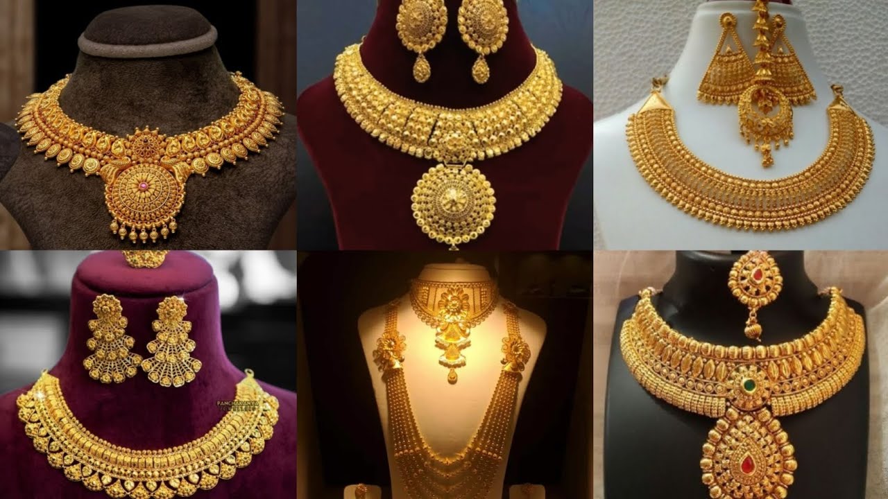 Beautiful and amazing gold jewelry sets for females gold jewelry sets for girls 💞💖🫰💗