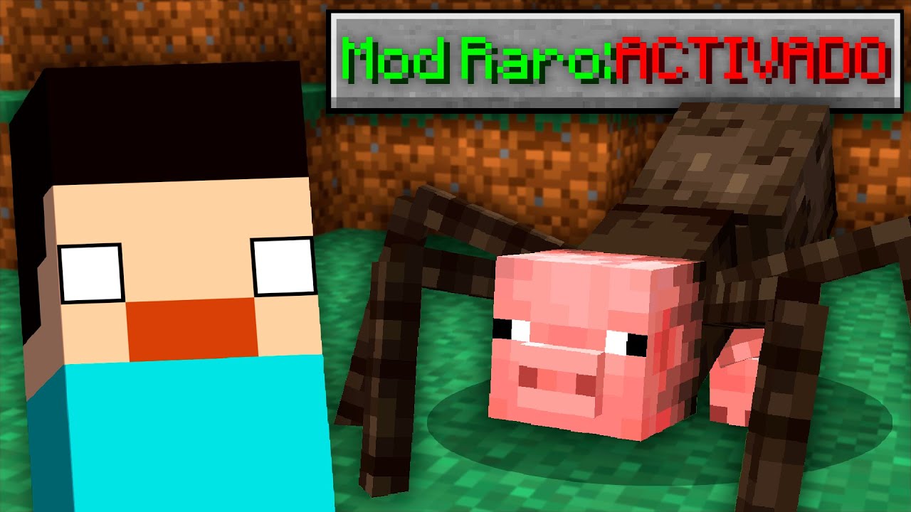 PROBÉ Los MODS MÁS RAROS DE MINECRAFT