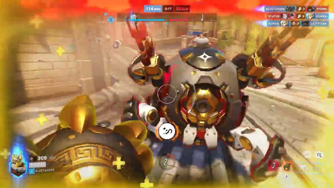 Overwatch 2 Clip - Peak Hog Push Gameplay