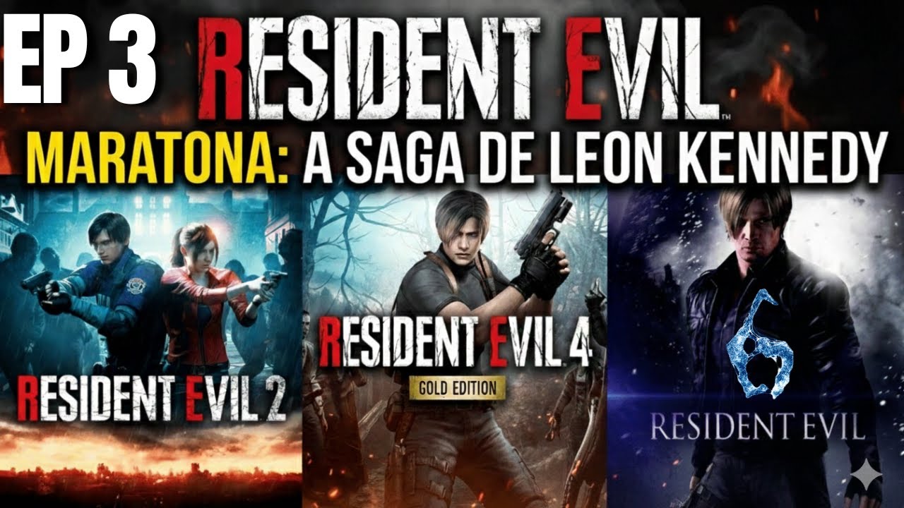 MARATONA EP 3 - A Saga de LEON até o REQUIEM !