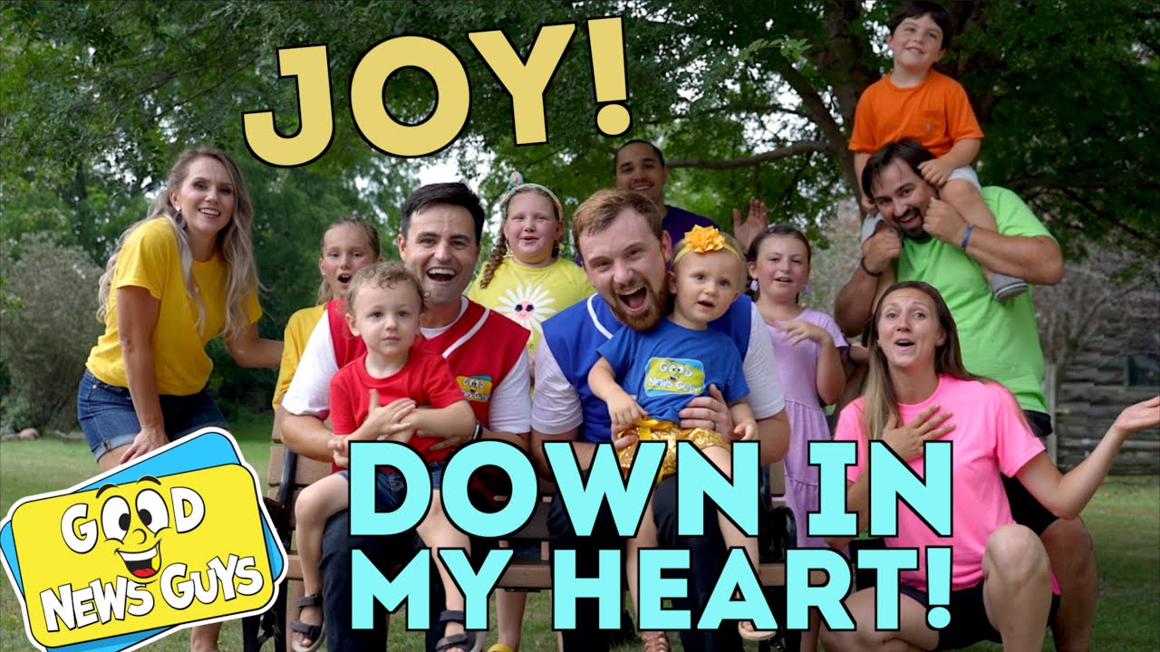 JOY! JOY! JOY! JOY! Down In My Heart! | Good News Guys! | Christian music for Kids!