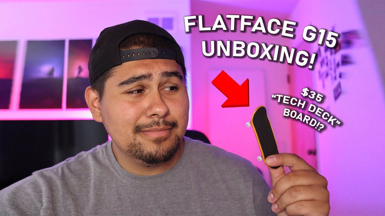 Flatface Fingerboards G15 Unboxing!! Was It Worth It!?