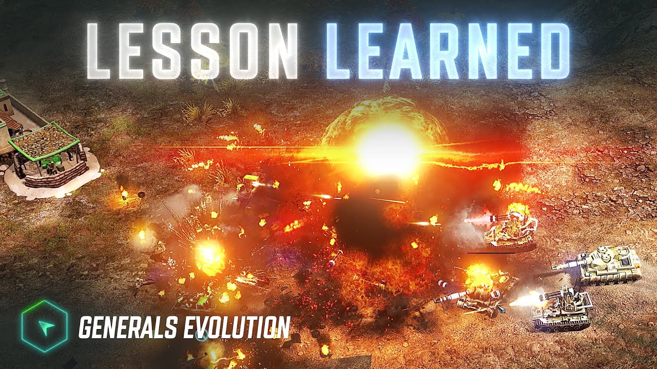 5 игроков FFA в Осеннем саду — Generals Evolution