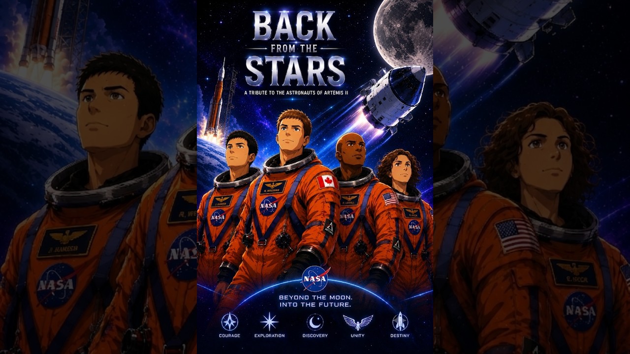 Back from the Stars &ndash; Artemis II Anime Tribute🌟