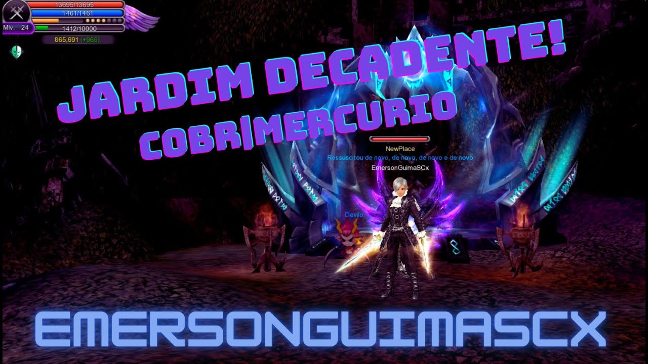 Cabal Online - Mercurio DU EmersonGuimaSCx | Jardim Decadente!