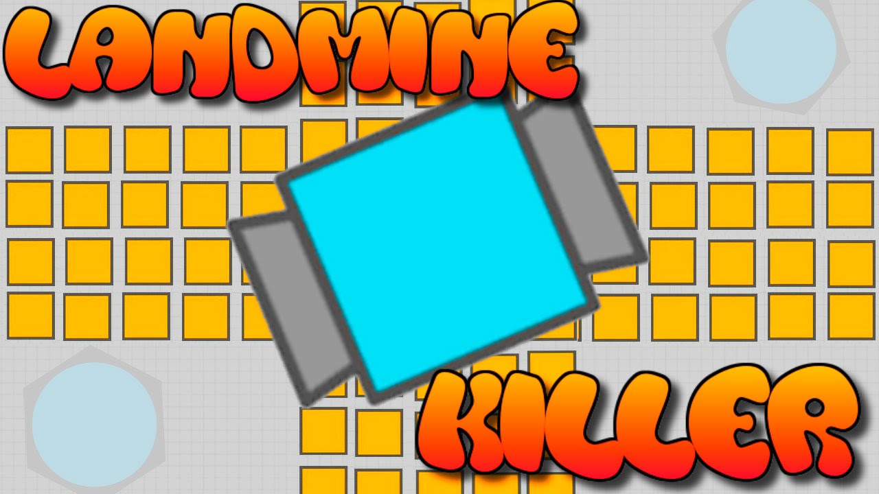 HOW TO DESTROY LANDMINES!! // Buffed Necromancer vs Landmine (Diep.io Tricks)