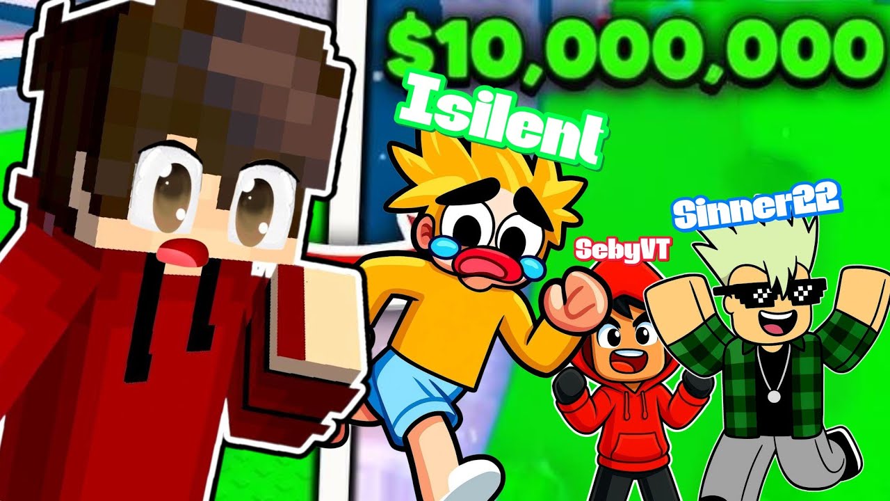 🔵Am furat Youtubery pe Roblox🔵