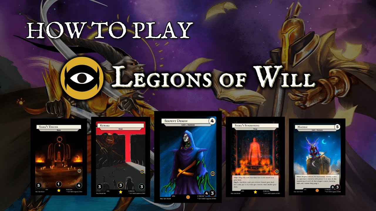 How to Play Legions of Will | Trading Card Game