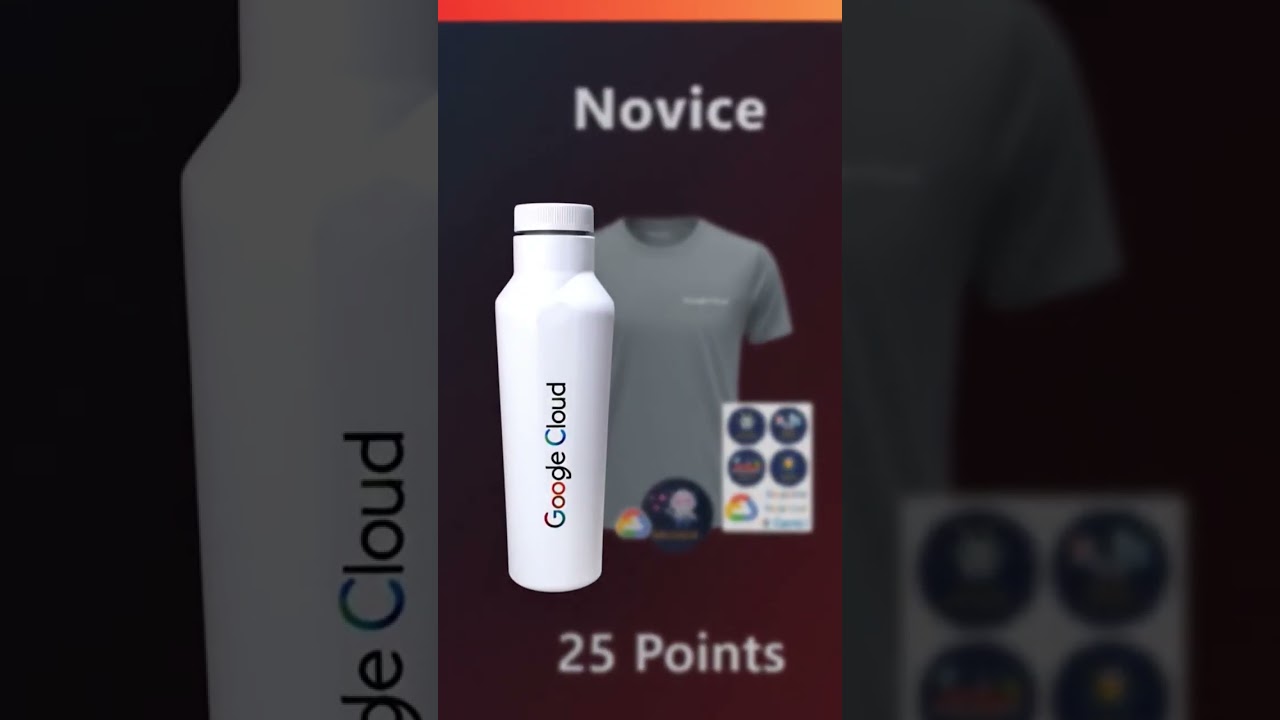 🔥 Google Arcade Novice Rewards (25 Points) | Free Google Cloud Goodies 🎁