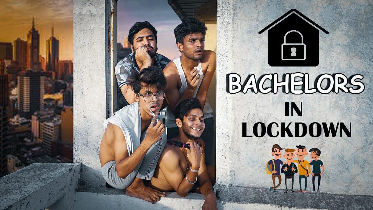Bachelors In  Lockdown ||  Gujarati Comedy Video - Kaminey Frendzz