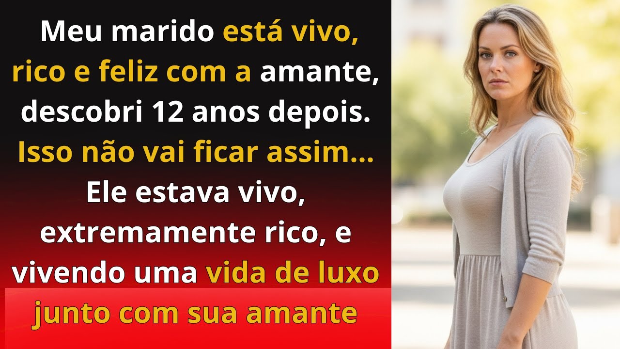 Meu marido está vivo, rico e feliz com a amante, descobri 12 anos depois. Isso não vai ficar assim…
