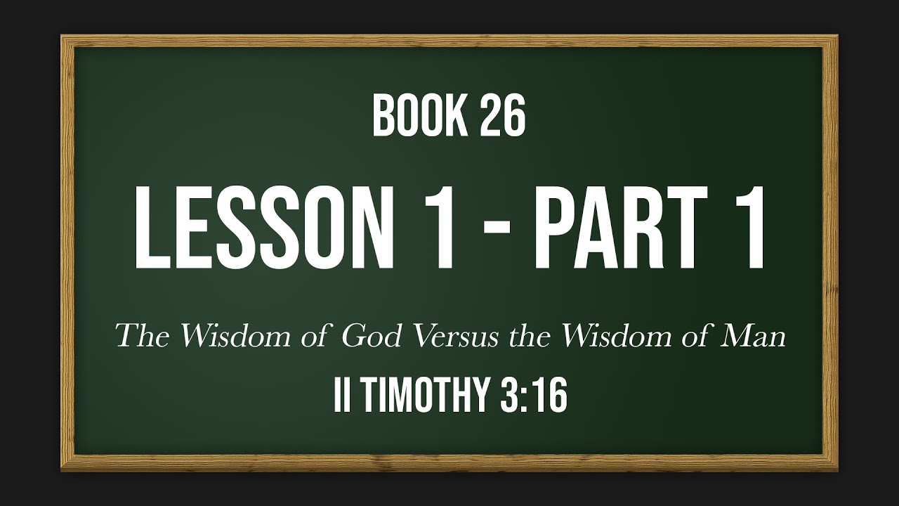 Les Feldick - 26-1-1 - Through the Bible Program #9629