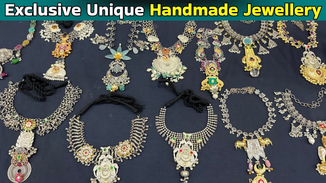 Handmade Silver Replica Necklace Manufacturer in West Bengal | Exclusive Silver Jewellery 