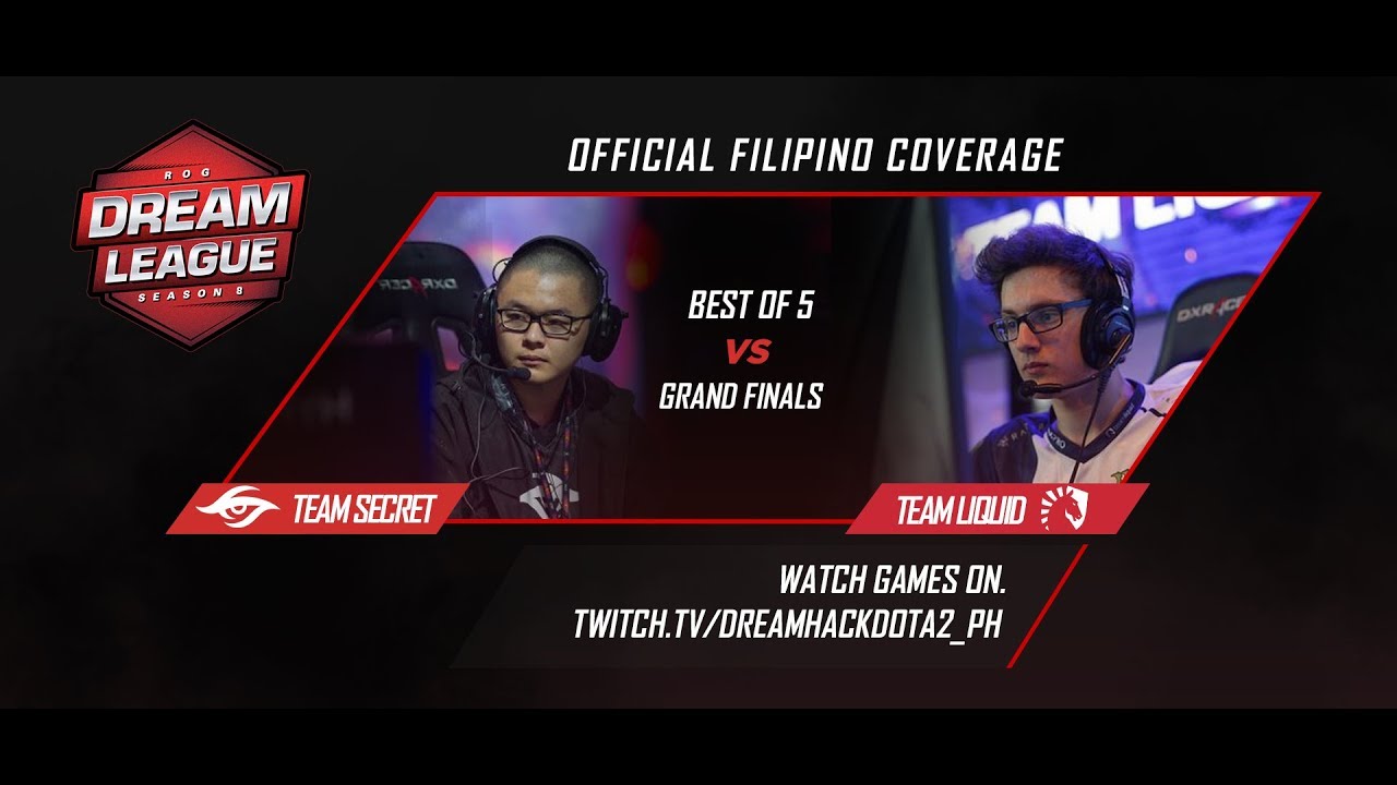 Team Liquid vs Team Secret Game 1 Grandfinals (BO5) | DreamLeague season 8