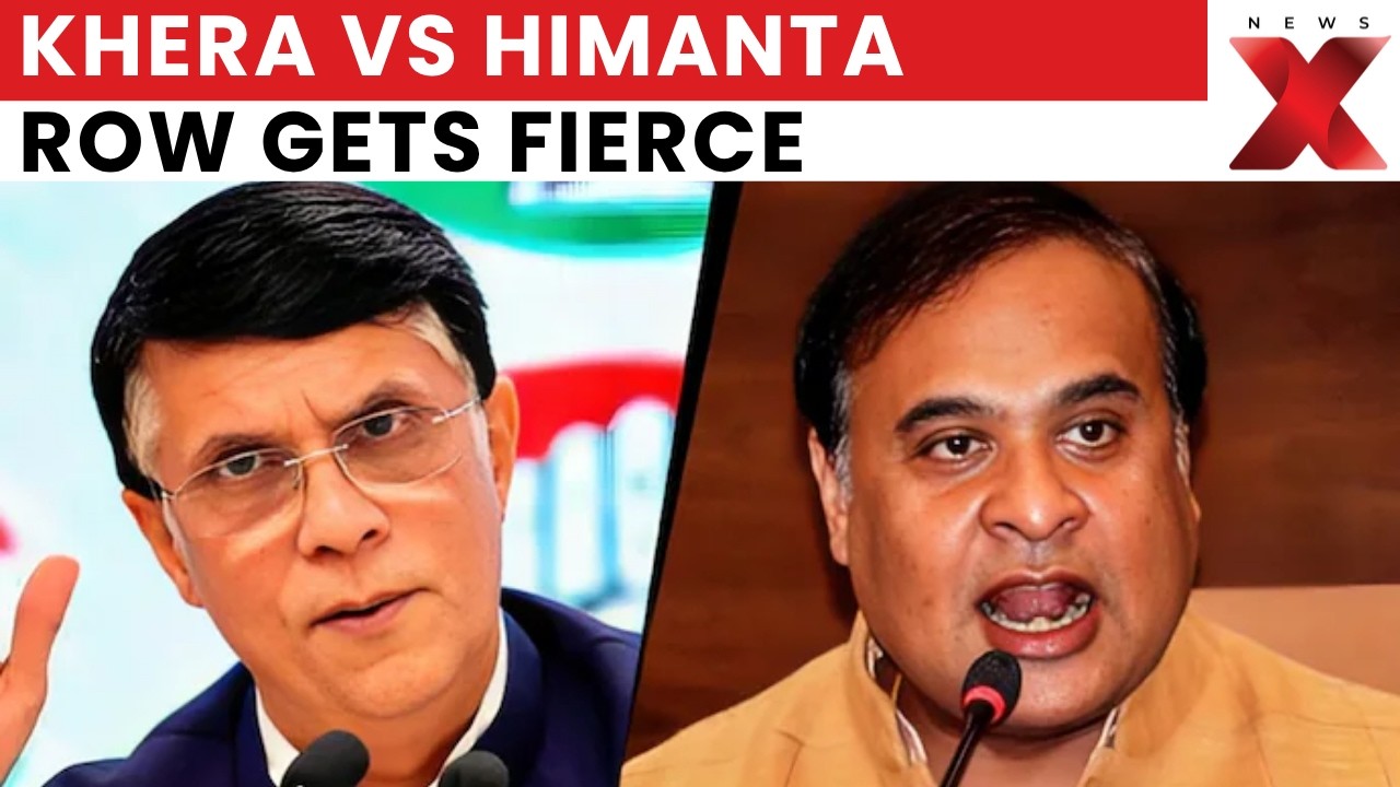 Pawan Khera vs Himanta Biswa Sarma Row Over Wife Allegations Escalates | Latest News | NewsX