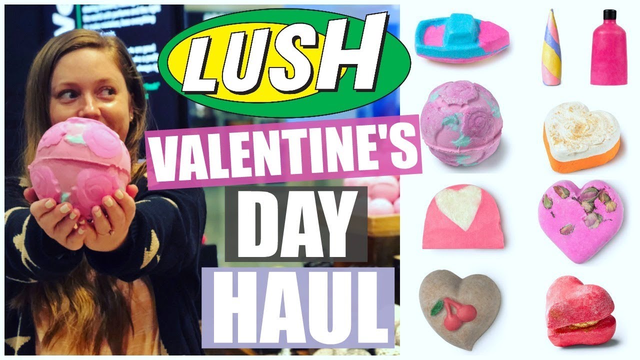 LUSH FULL COLLECTION Valentine's Day Haul! 2018