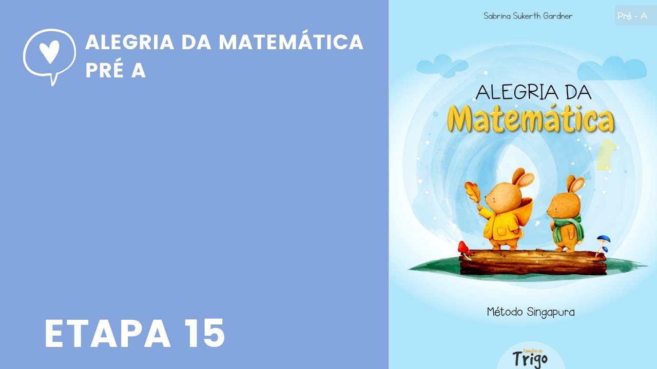 ETAPA 15 - Alegria da Matemática Pré-A
