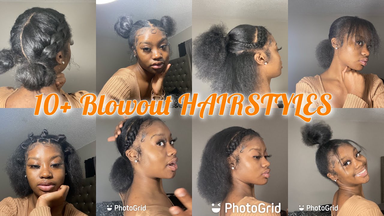 OVER 10 SUPER EASY & CUTE HAIRSTYLES | BLOWOUT HAIR❤️