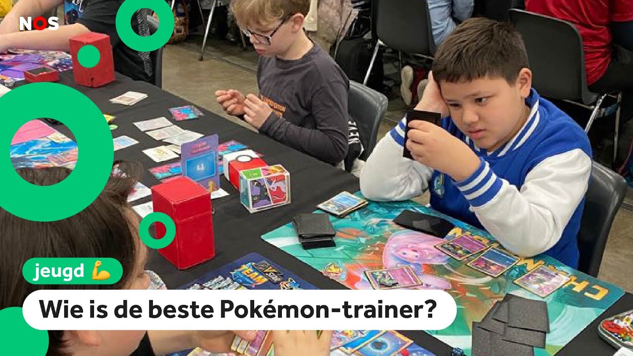 Joshua doet mee aan een groot Pokémon-toernooi