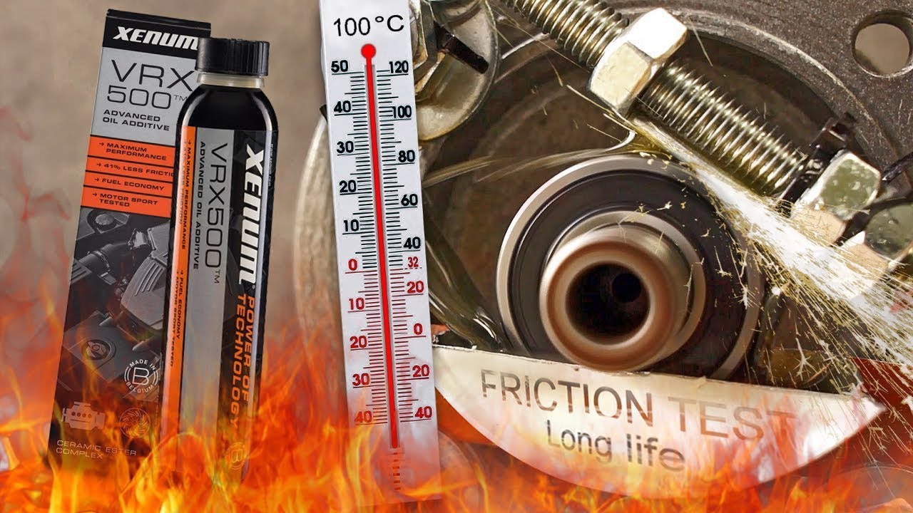 Xenum VRX500 Это действительно работает? Испытание на трение 100 ° C