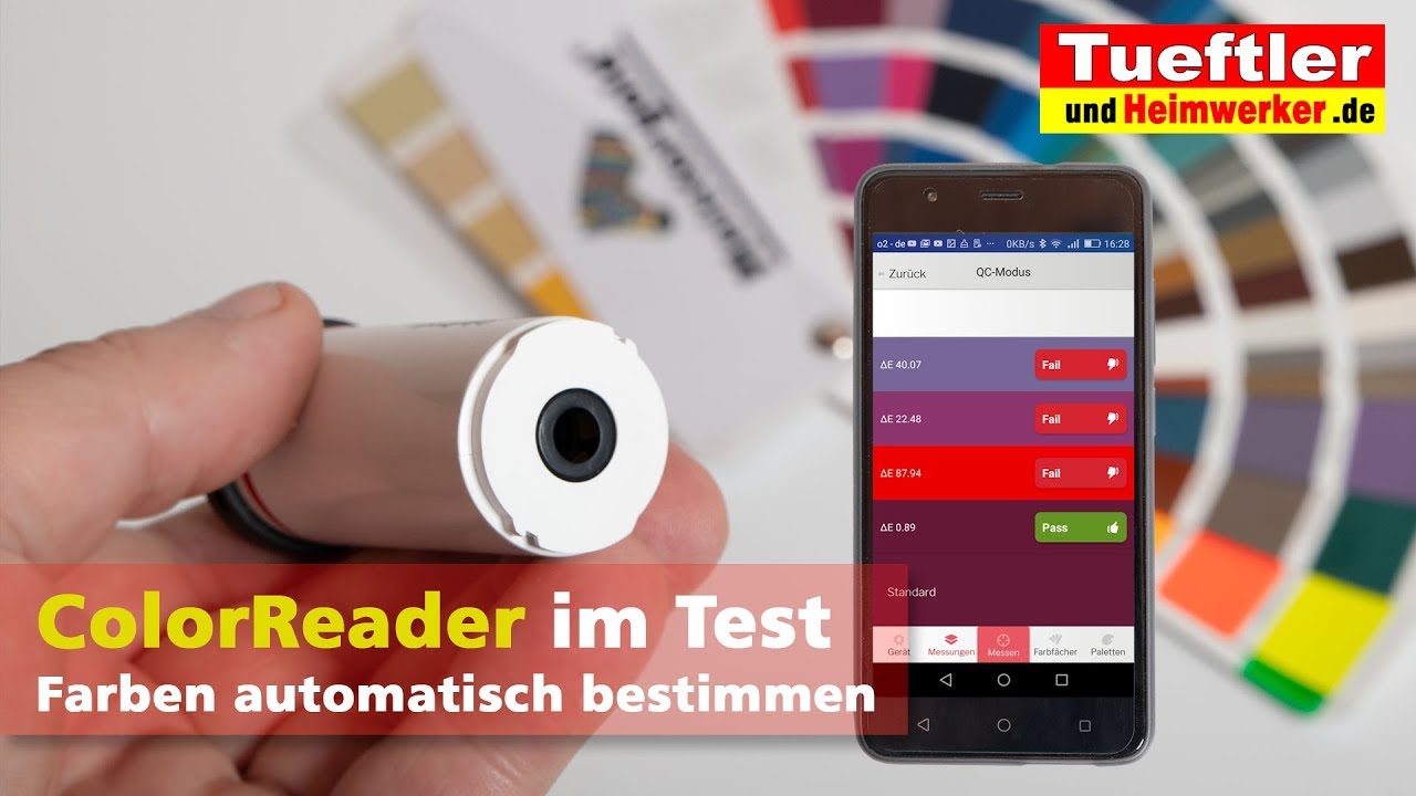 ColorReader Test - Farbbestimmung und Vergleich ganz einfach - Tüftler DIY