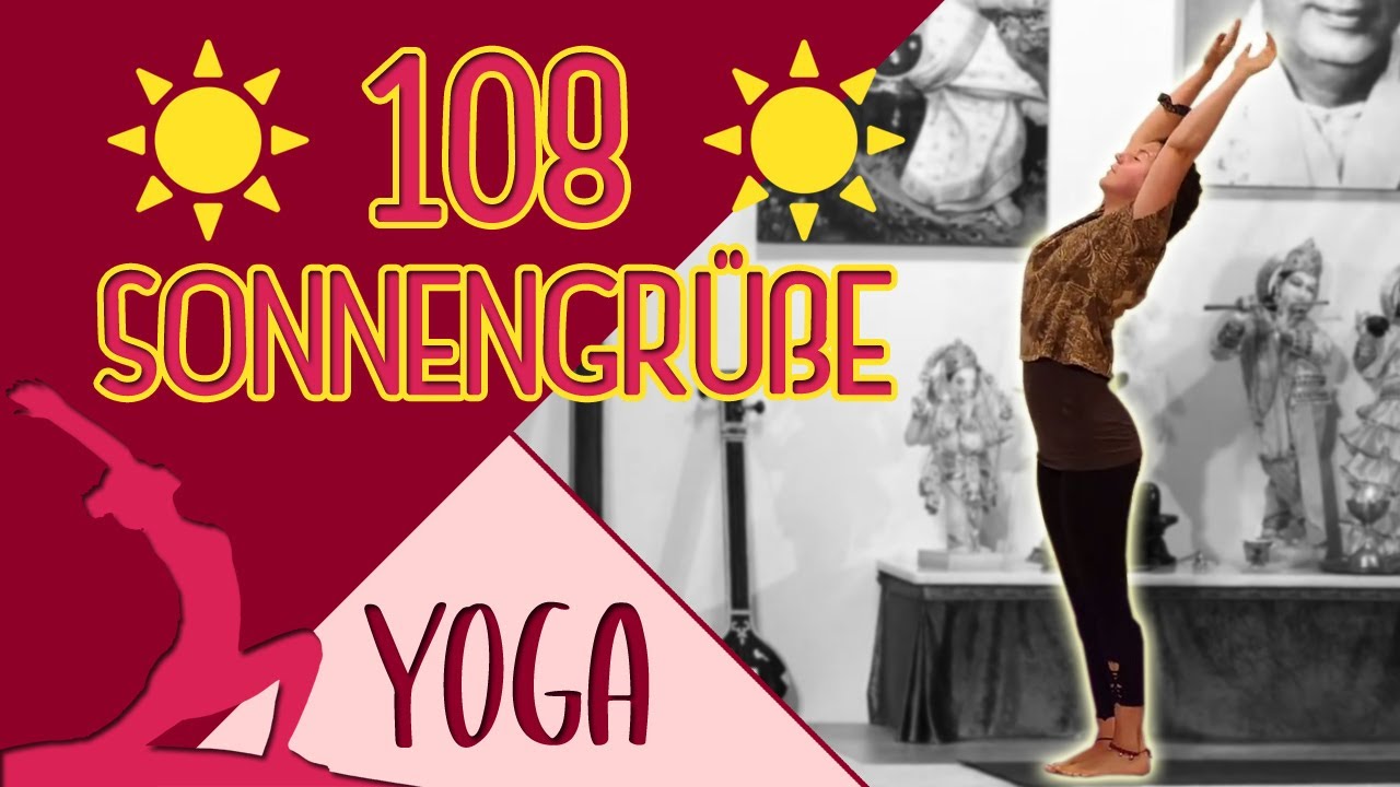 Yoga "108 Sonnengrüße" Mittelstufe mit Vani Devi - Yoga Vidya live 