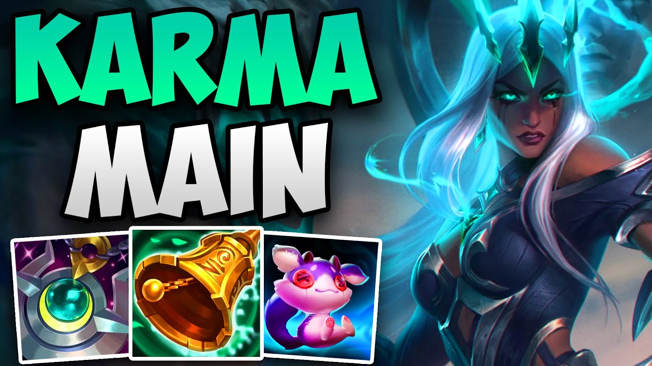 CHALLENGER KARMA MAIN PLAYS BUFFED KARMA! | CHALLENGER KARMA SUPPORT GAMEPLAY | Patch 14.12 S14
