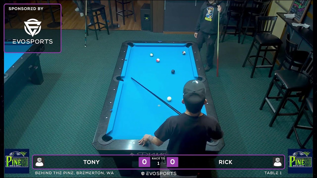 TONY vs RICK - BEHIND THE PINE - TABLE 1 | EvoSports