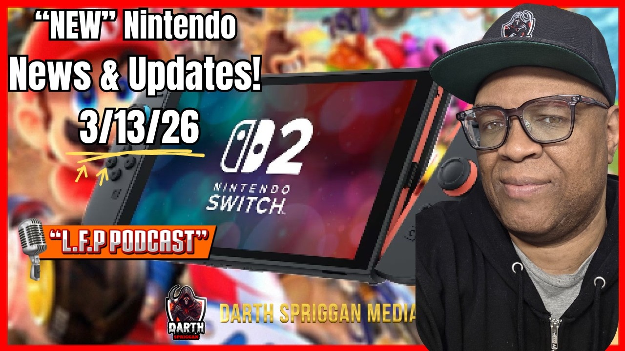 Nintendo только что сообщила ОГРОМНУЮ новость! | Подкаст Looking For Party (13.03.2026)