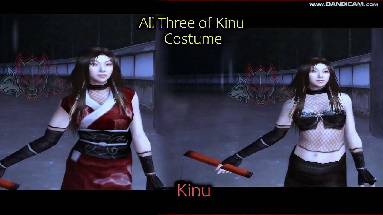 Shinobido Way of The Ninja || All Kinu Costum with Her Hidden Costume