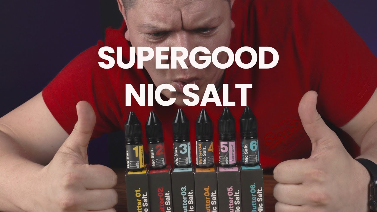 Super Good Butter Range Nic Salt