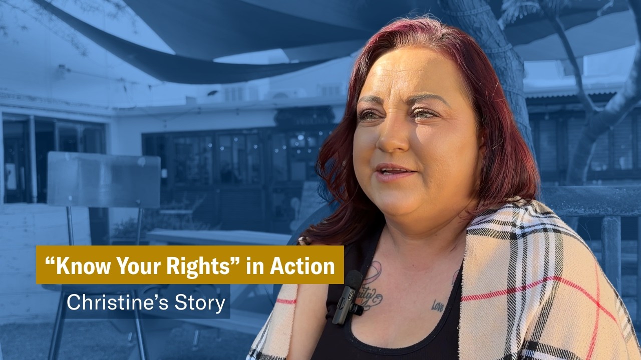 Protecting Community One Neighbor at a Time - Christine's Story