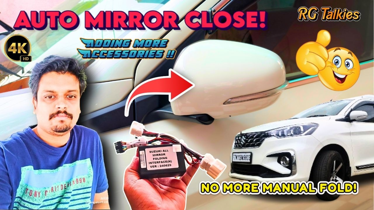 Car Upgrade Day 💥 ORVM Auto Fold Relay + Rear Boot Chrome + Fog Light Adjustment | Full Demo & Price