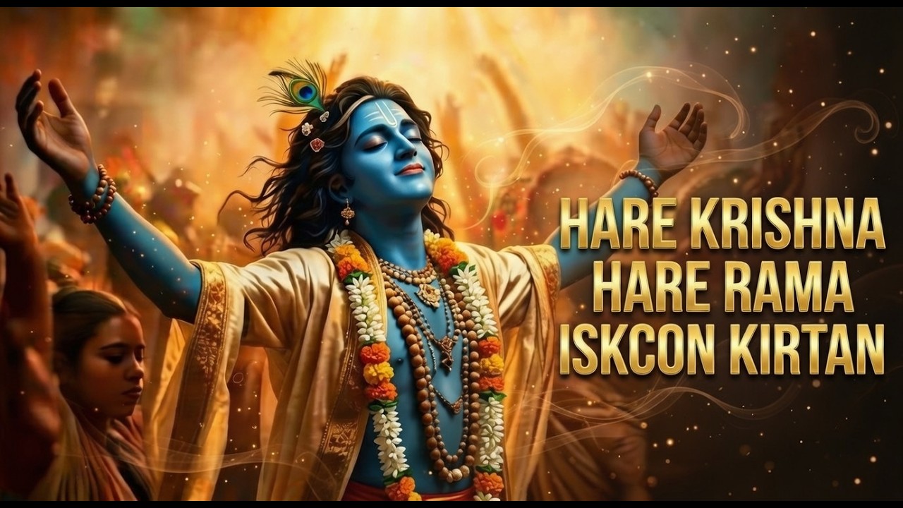 Best ISKCON Kirtan | Hare Krishna Hare Rama – Remove Stress & Anxiety in Minutes