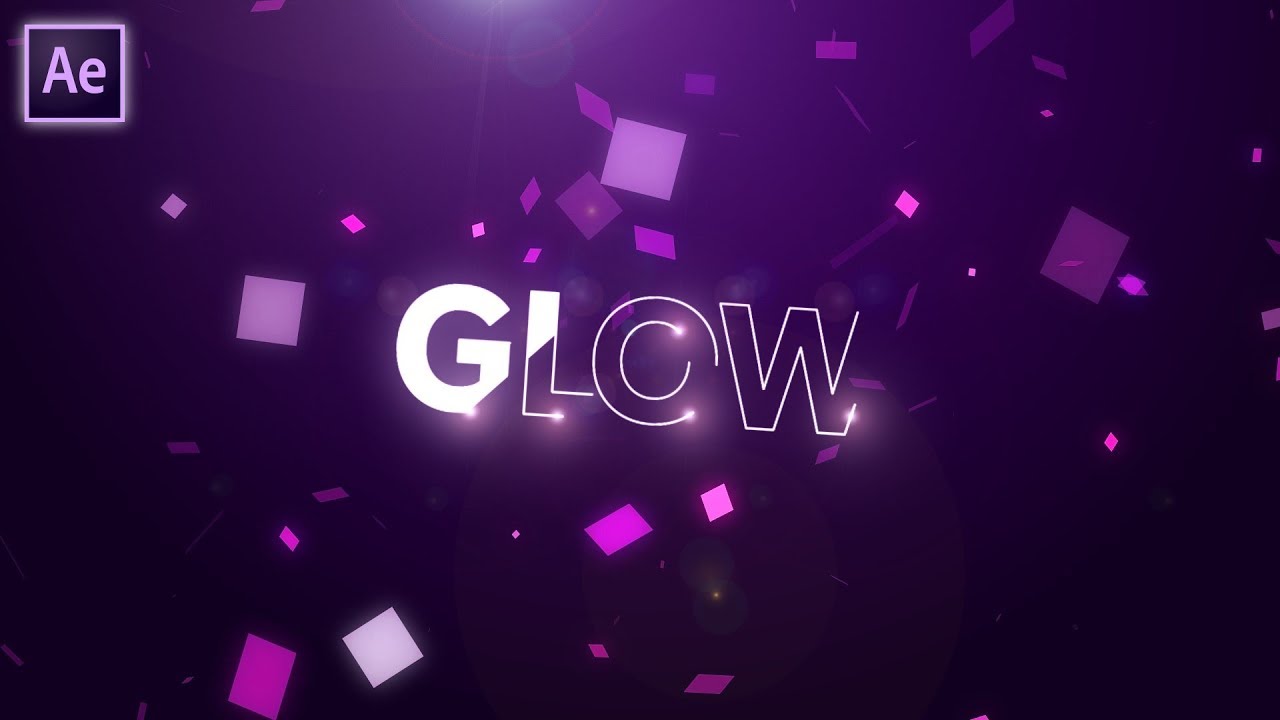 Glow Text Particle Reveal Animation in After Effects - After Effects Tutorial | No Plugins Required