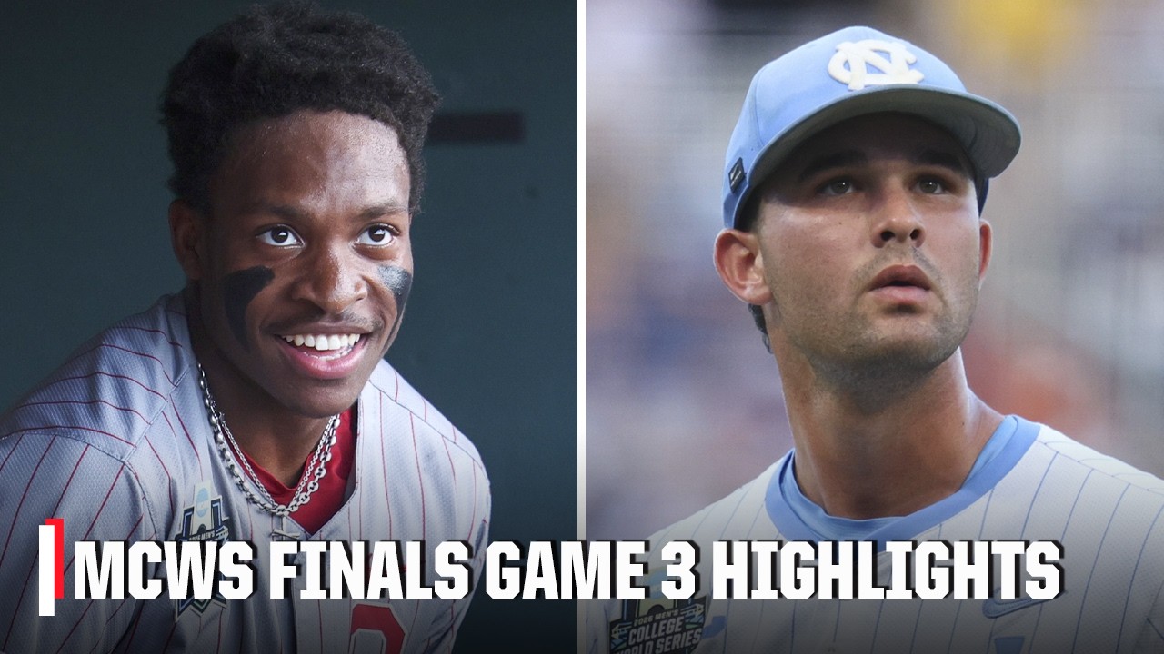 Матч 3: Oklahoma Sooners против North Carolina Tar Heels | Лучшие моменты игры | MCWS