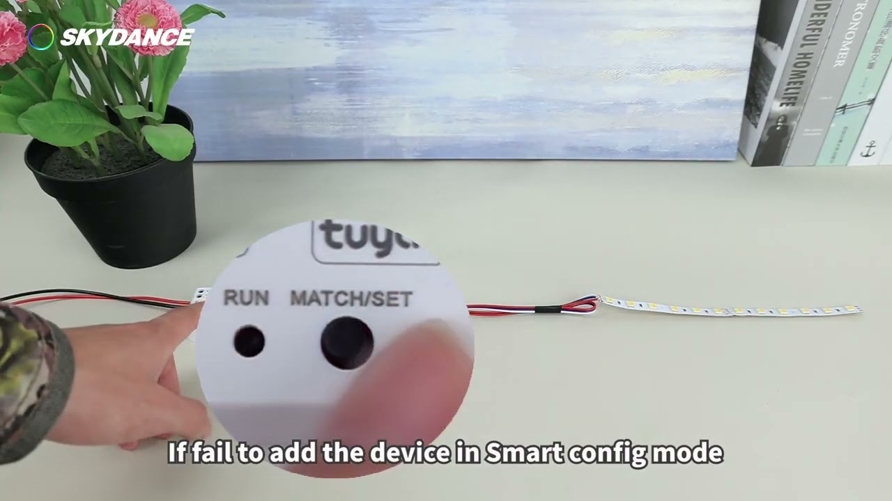 Tuya Smart Wifi controller WT5 Network configuration instruction and Operation