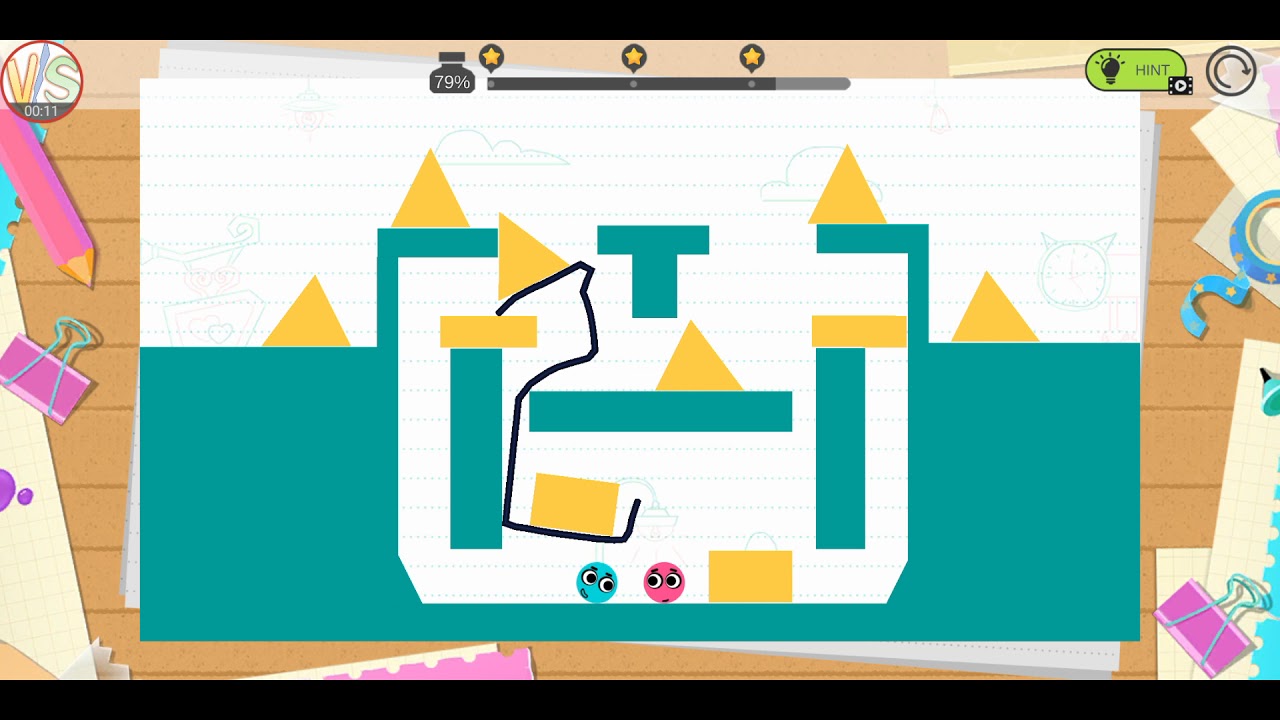 Love Balls Level 365 Solution 3 Stars