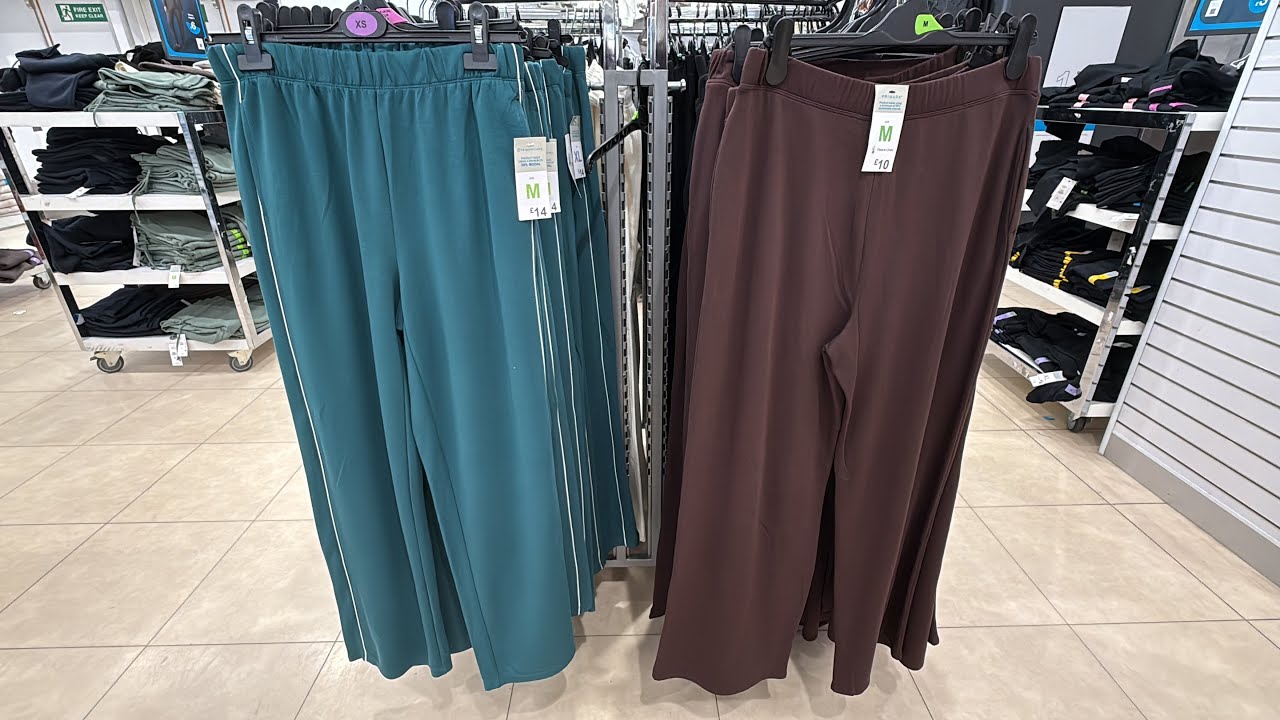 PRIMARK NEW COLLECTION, WOMEN WIDE LEG TROUSERS NEW 