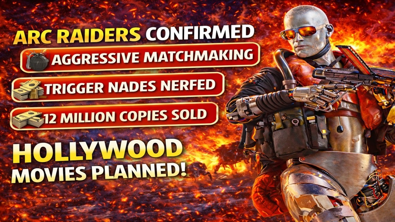 ARC Raiders ПОДТВЕРЖДАЕТ основные изменения (подбор игроков, ослабления, продажи)