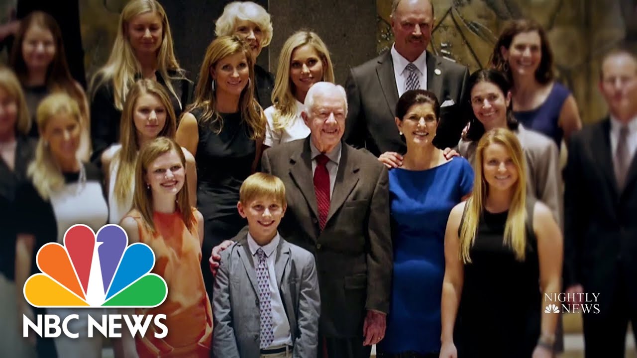 Family of former President Jimmy Carter gathers in Plains, Georgia