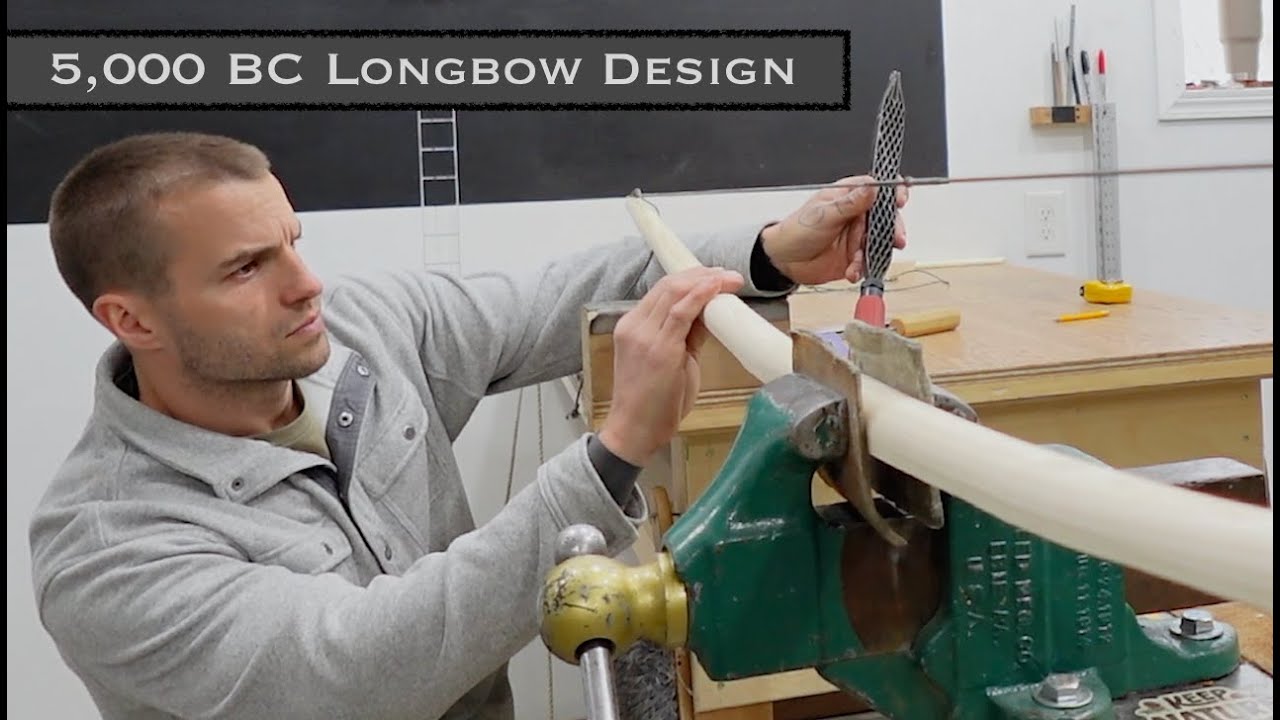 Neolithic Ash Longbow Made w/ Modern Tools