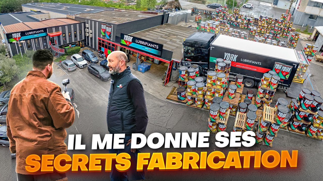 JE VISITE UNE USINE D’HUILE 100% FRANÇAISE !( feat le YANN)